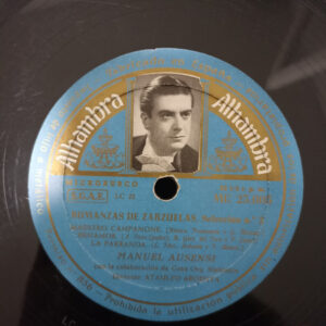Manuel Ausensi - Romanzas De Zarzuelas. Selección Nº1