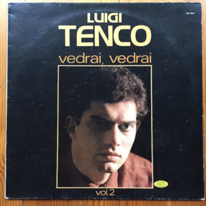 Luigi Tenco - Vol. 2 - Vedrai Vedrai