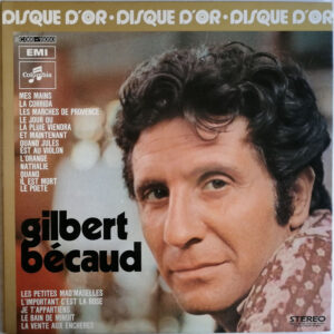 Gilbert Bécaud - Disque D'or