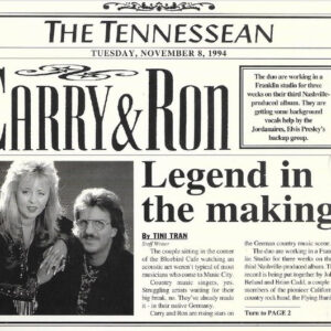 Carry & Ron - Legend In The Making